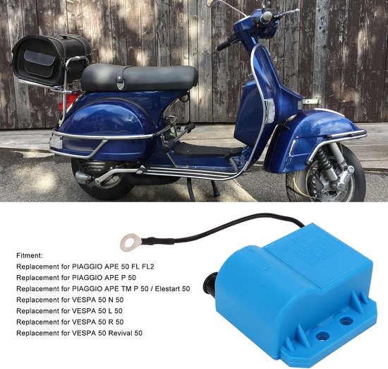Elektronische Ontstekingsspoel Vervanging voor PIAGGIO APE, Geschikt voor P150X, P200E, PK 50HP, 80HP, 100 COSA en Meer, Betrouwbare Motoronderdelen voor Optimale Prestaties — afbeelding 5