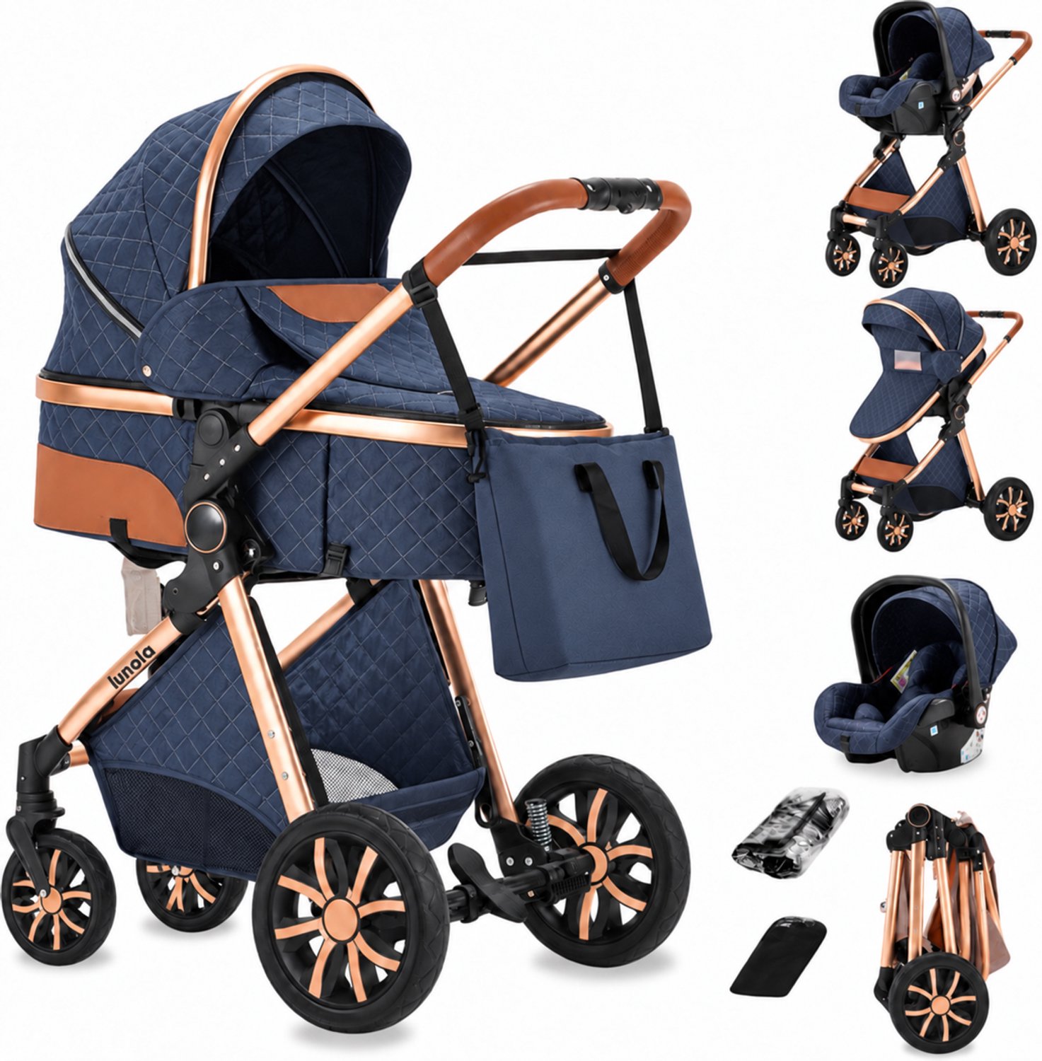 Lunola Nova - Kinderwagen 3-in-1 - Lunola - €199,00