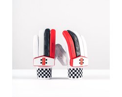 Gray-Nicolls Powerx Glove - RH - Age 9-10 - White / Red.