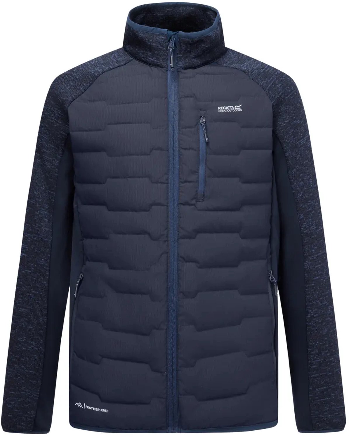 Regatta Cyrus Hybrid Jas Man Marineblauw