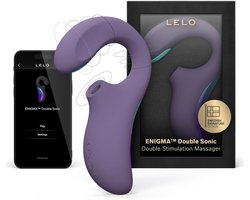 LELO ENIGMA Double Sonic – Vibrator – Drievoudige Stimulatie – Cyber Purple
