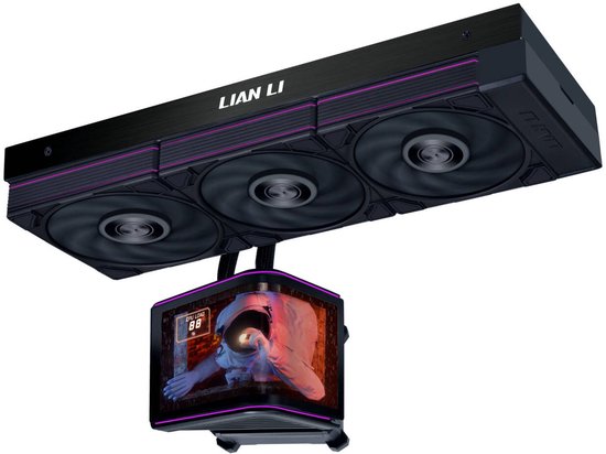 Lian Li HydroShift II OLED Curved 360 P28 - CPU Waterkoeler - 360mm ...