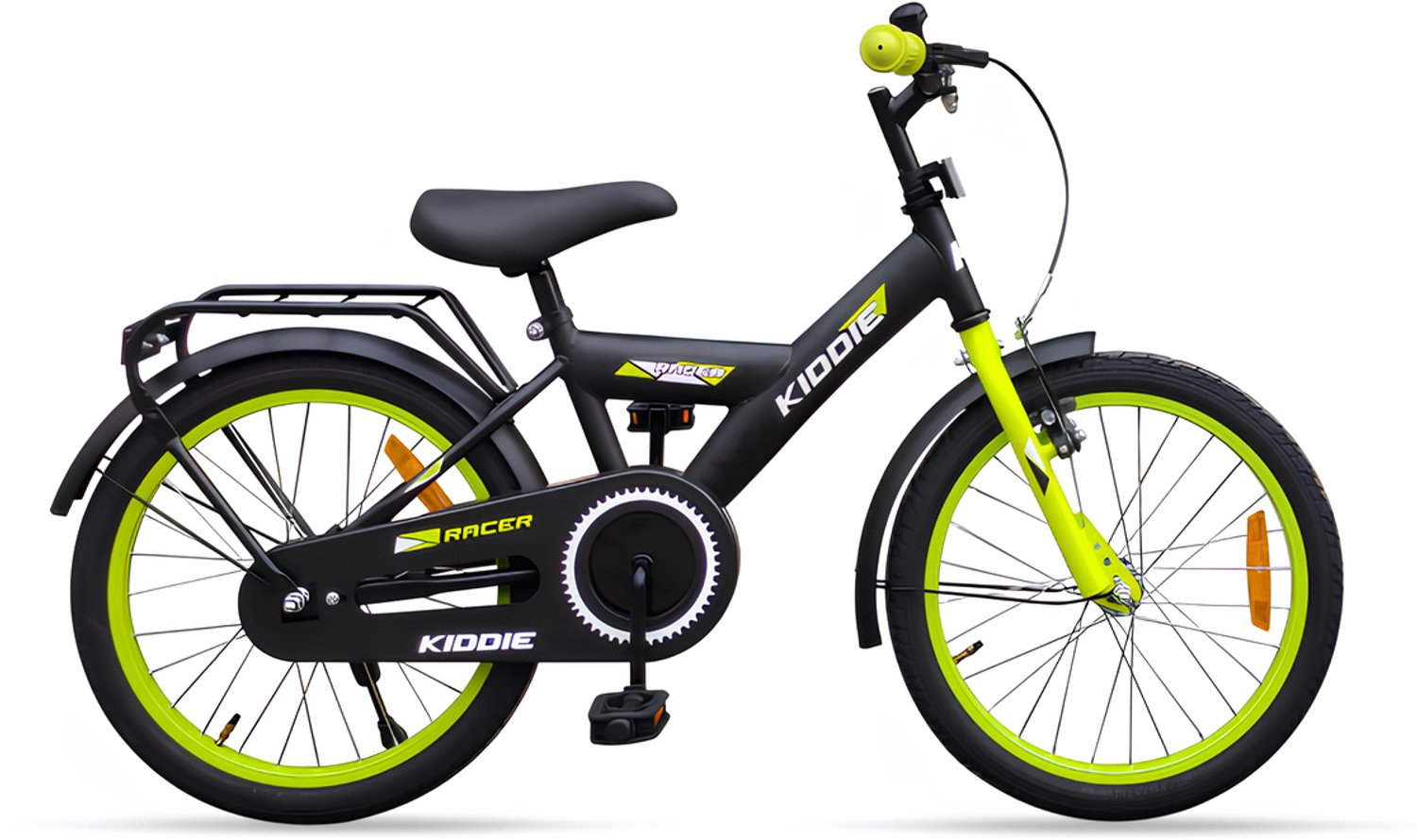 Kinderfiets Uniek 1Speed 20'' Black Green