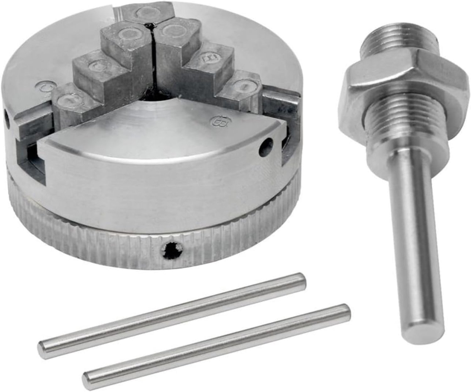 Onafhankelijke omkeerbare kaak zinklegering mini draaibank drie kaak kop M12*1 boorkop hand elektrische boor verbindstang elektrisch gereedschap metalen draaimachine accessoires