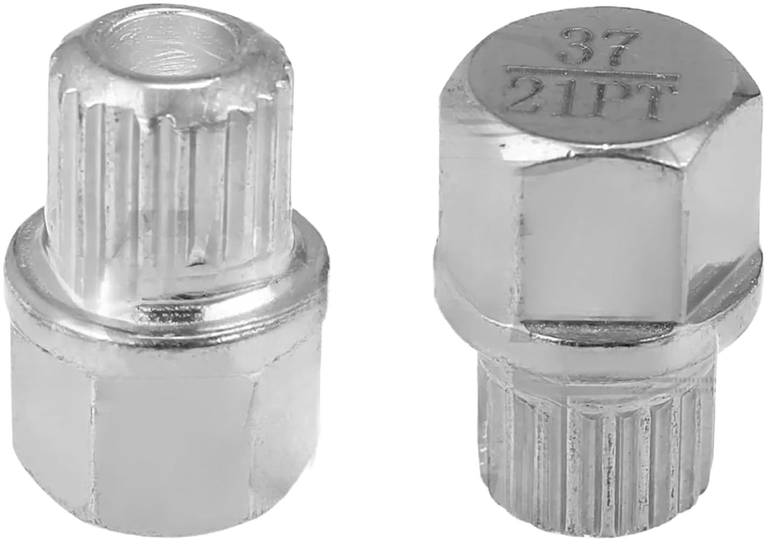 Veiligheidswielslot voor X1, X3, X5, X6, X7 en X Series - 1x Anti-Diefstal Wieldop, 37/21PT, Roestvrij Staal, Versterkte Bescherming