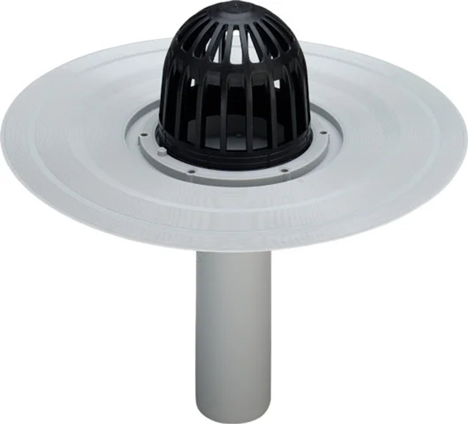 Viega Advantix balkon-/terrasafvoer zonder: stankafsluiter, model 4946.2 DN: 100 afvoercapaciteit 35 mm (volgens DIN EN 1253): 4,5 afvoer verticaal, 626990