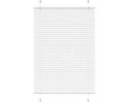 Plissé voor ramen, 100% polyester, zicht- en zonwering met klemdragers en schroefmontage, elegant design voor woonkamer, slaapkamer en kanto
