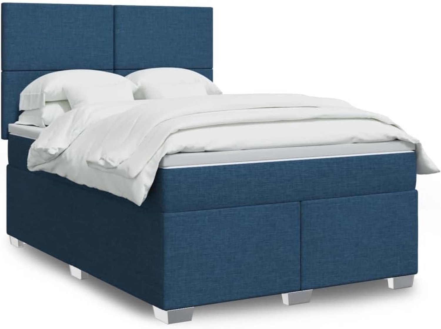 Pocketvering Blauw 140 x 200 cm
