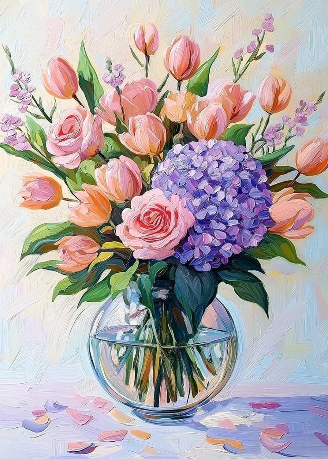 Schilderen op Nummer - Tulpen 25 x 35 cm