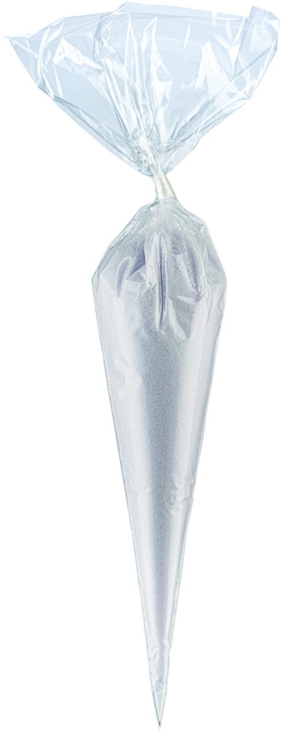 Claudius Scrubzout Lavendel - 300 gram in puntzak transparant - set van 6 stuks - Hydraterende Lichaamsscrub - Body Scrub