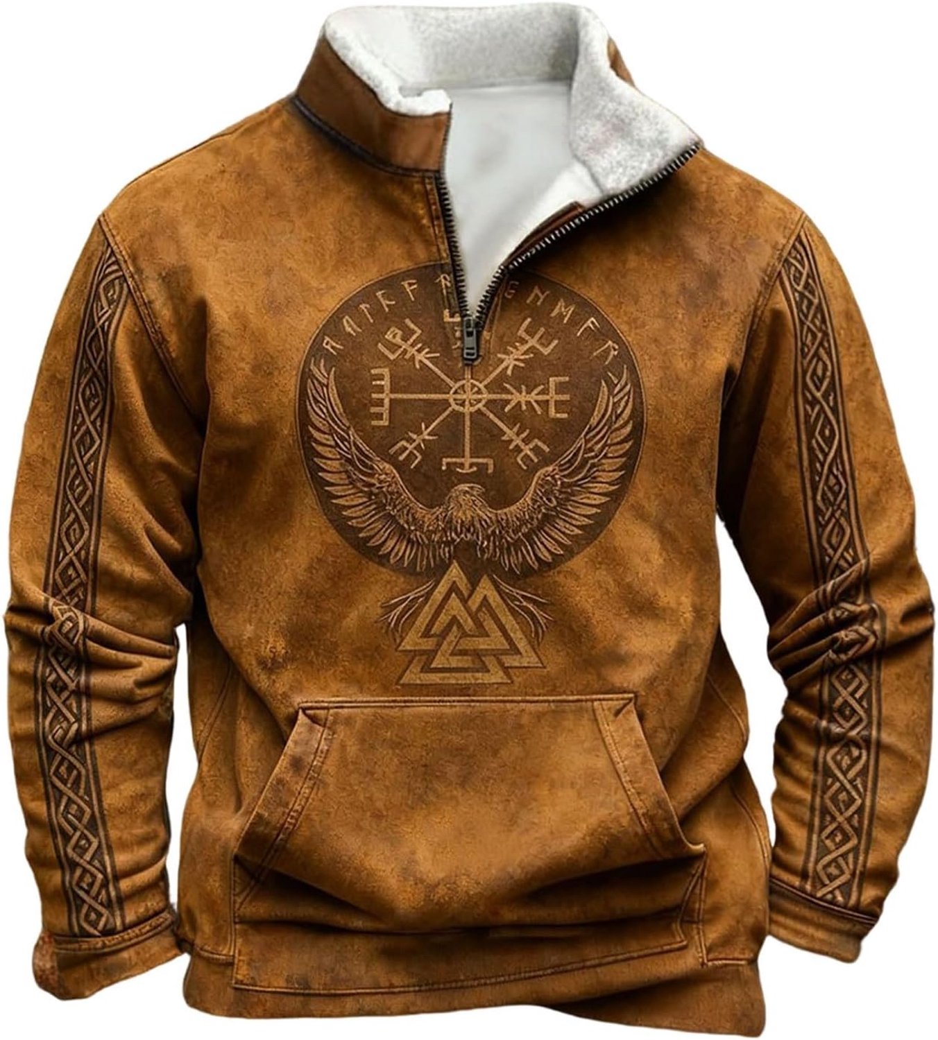 Sweatshirt voor heren, katoen, ronde hals, lange mouwen, gebreid, zacht, comfortabel, warm, casual, basic, effen, casual, herfst, winter, dagelijks gebruik, elegant, A55