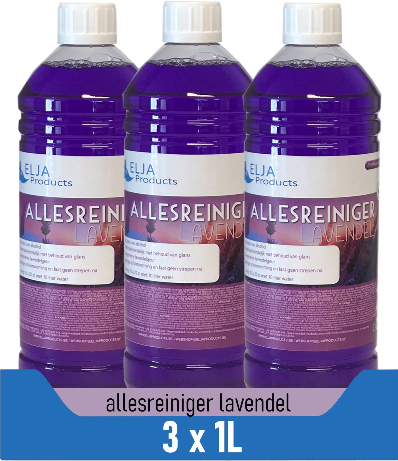 Elja Allesreiniger Lavendel | 3x1L | Favoflor