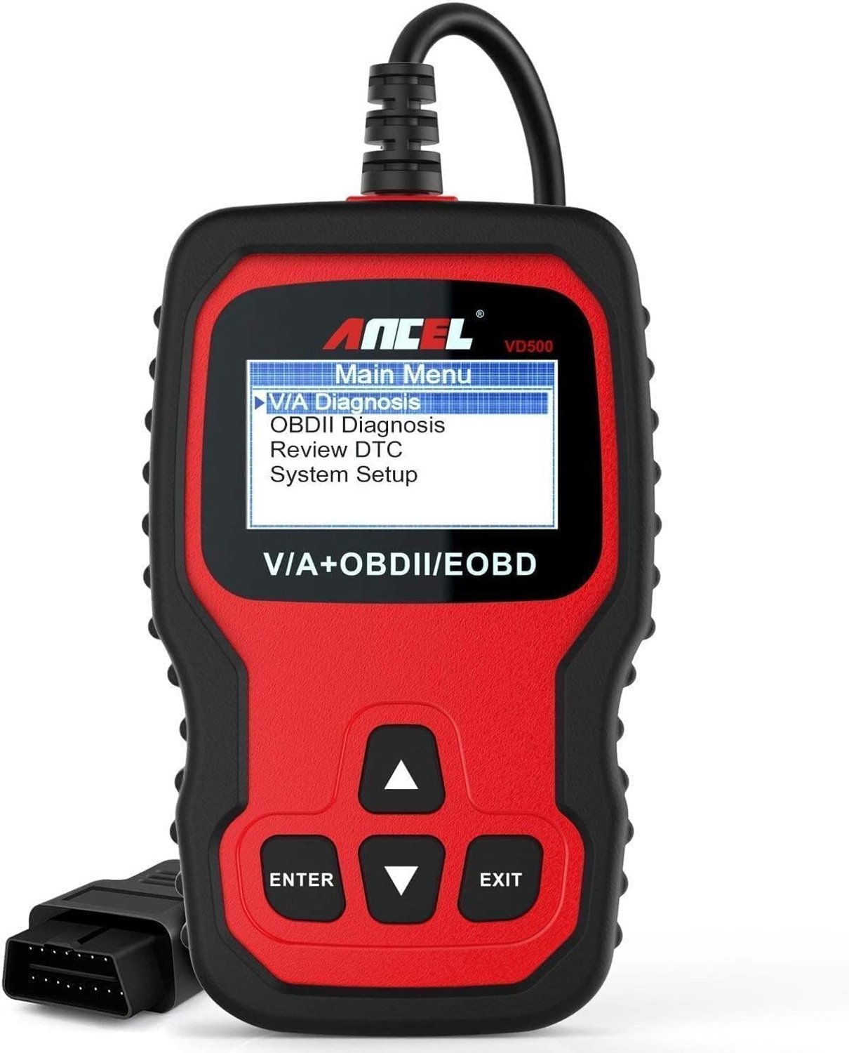 OBD2 Diagnoseapparaat Enige Uitvoering - Alle Systemen Diagnose - 12V 16-Pin - Voor VW Audi Skoda Seat - Auto Uitleesapparaat