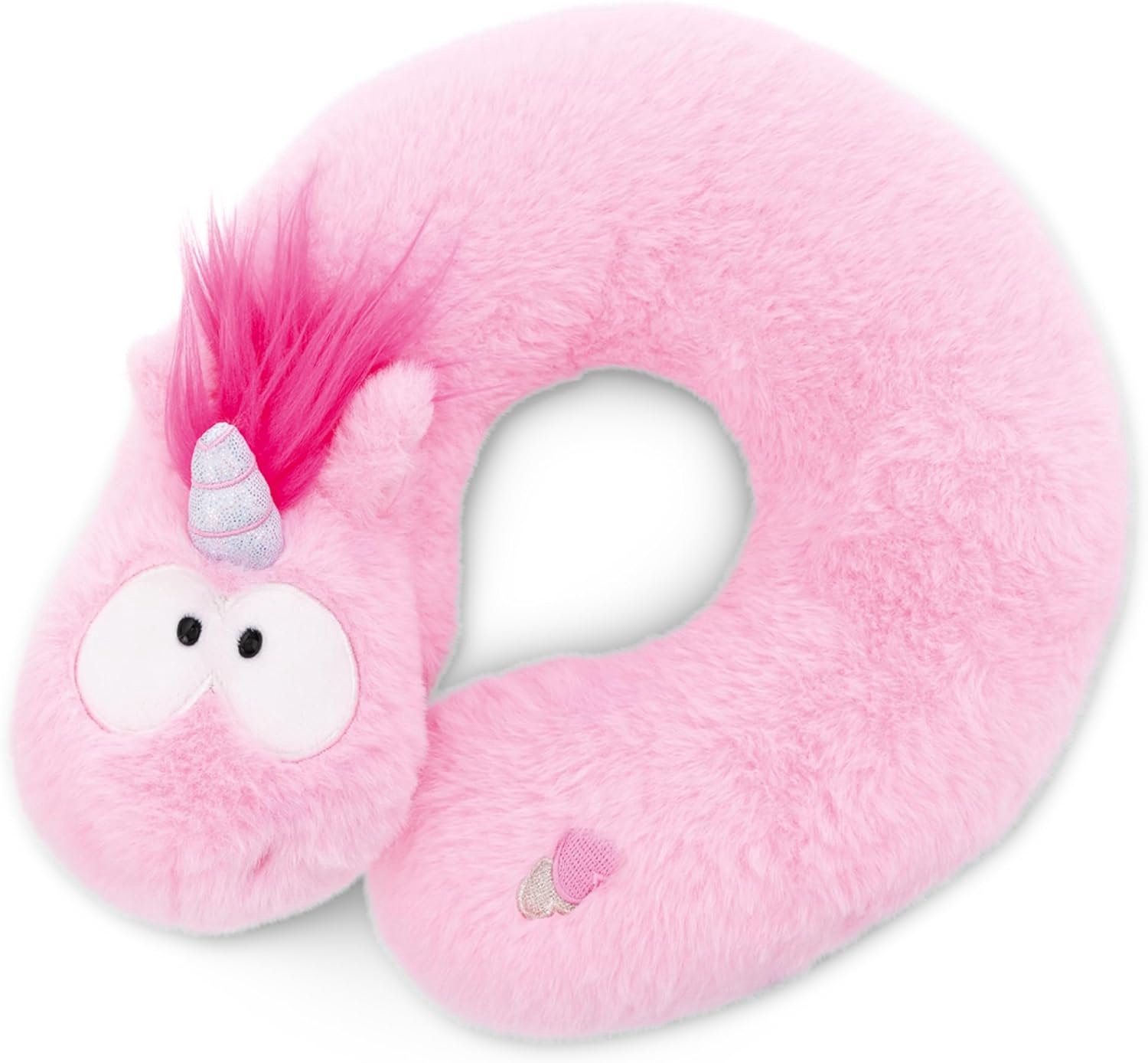NICI Eenhoorn Nekkussen Roze - Zacht & Knuffelig voor Kinderen