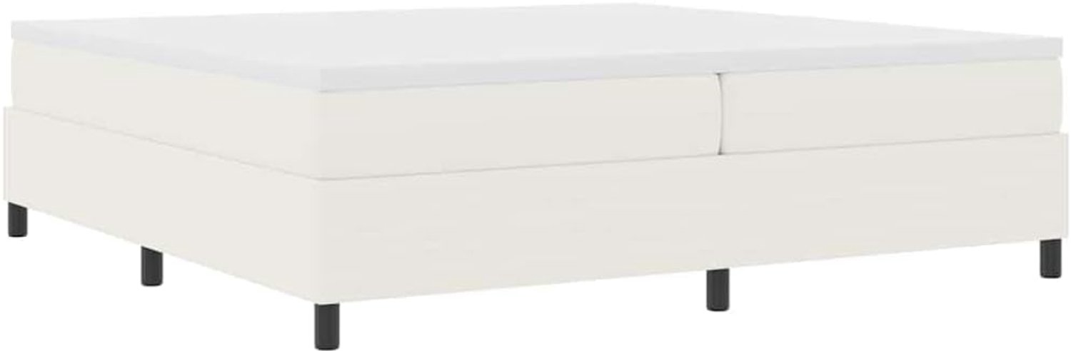 Corduroy 200x200 crème en wit met pocketveringmatras en lattenbodem