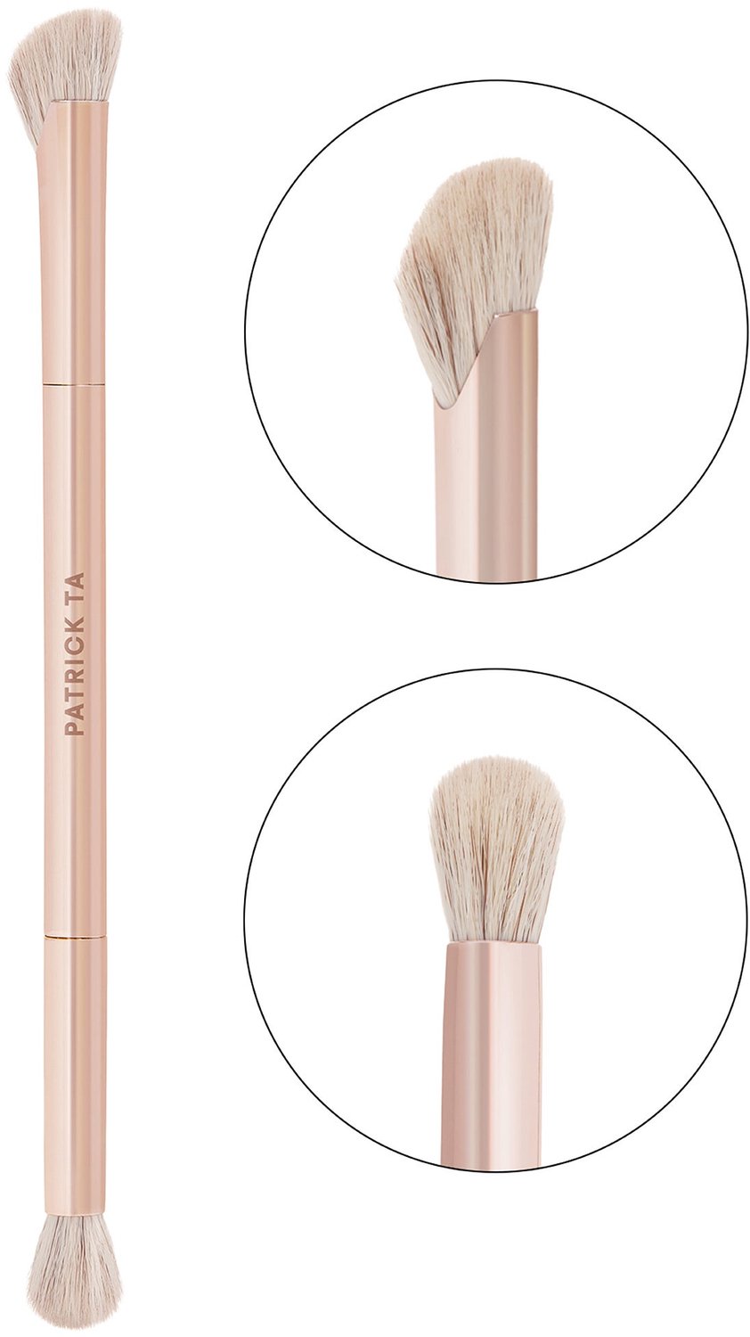 PATRICK TA - Dual-Ended Precision Sculpting Brush - Dubbelzijdige Contourkwast
