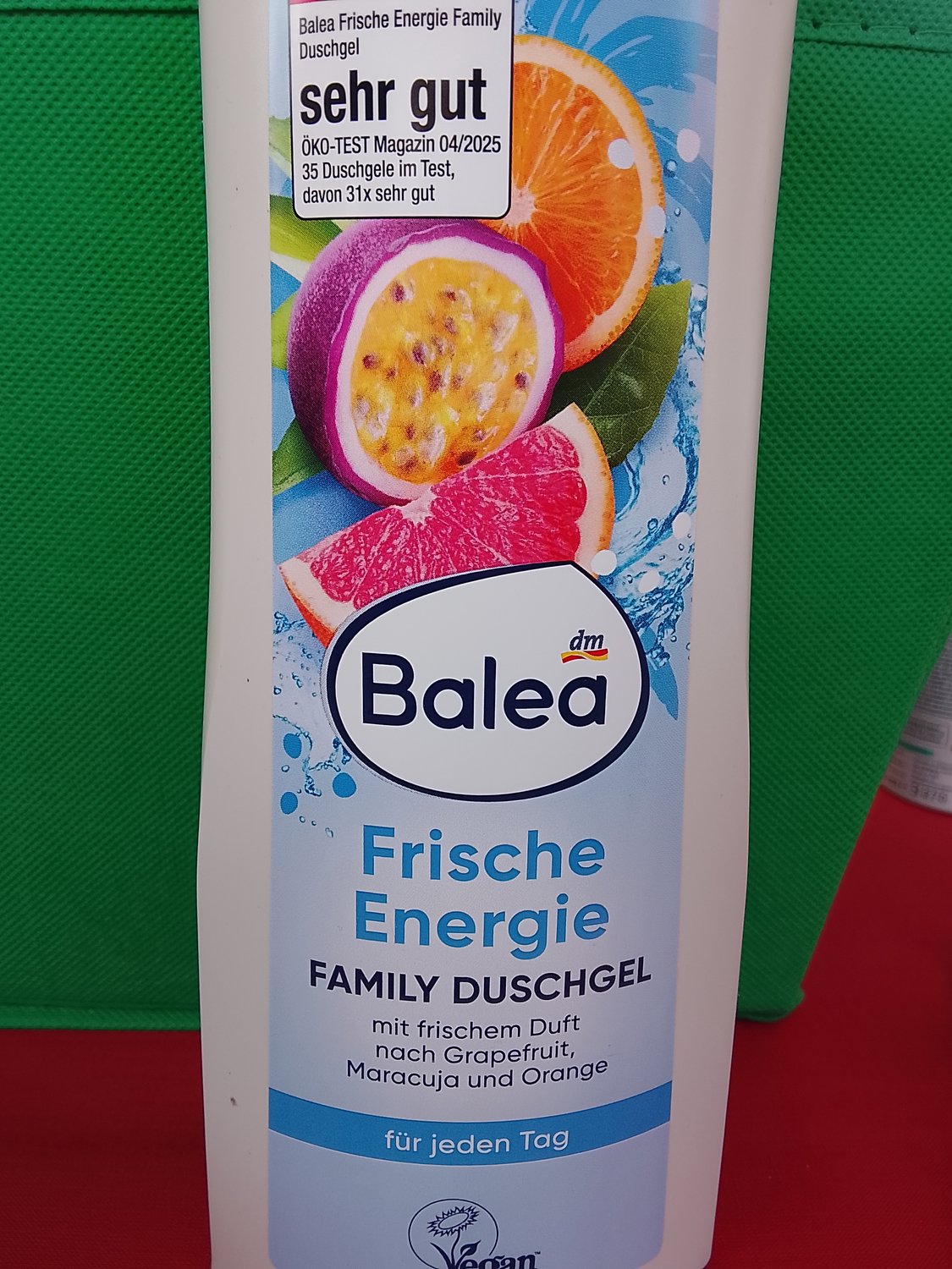 Balea familie douchegel grapefruit maracuja 3 x 500ml