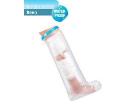 Gipsbeschermer douche - Douchehoes - Gips hoes voor heel Been - Shower cover - 100% waterdicht - waterdicht - 1 stuk - Houd het gips droog - Gipshoes voor been - Douchegips - Water beschermer - Herstel - Fysio- Drooghoud plastic