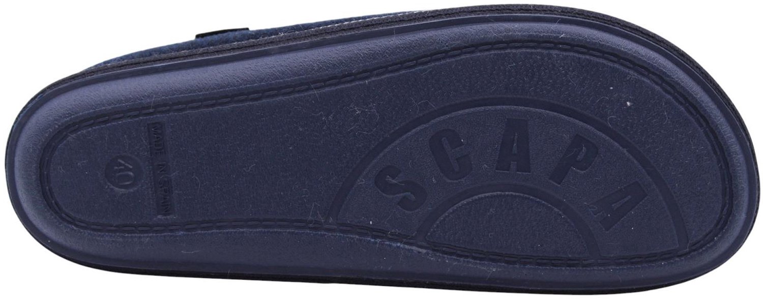 Scapa - Pantoffels - Blauw - Heren - Maat 41 -