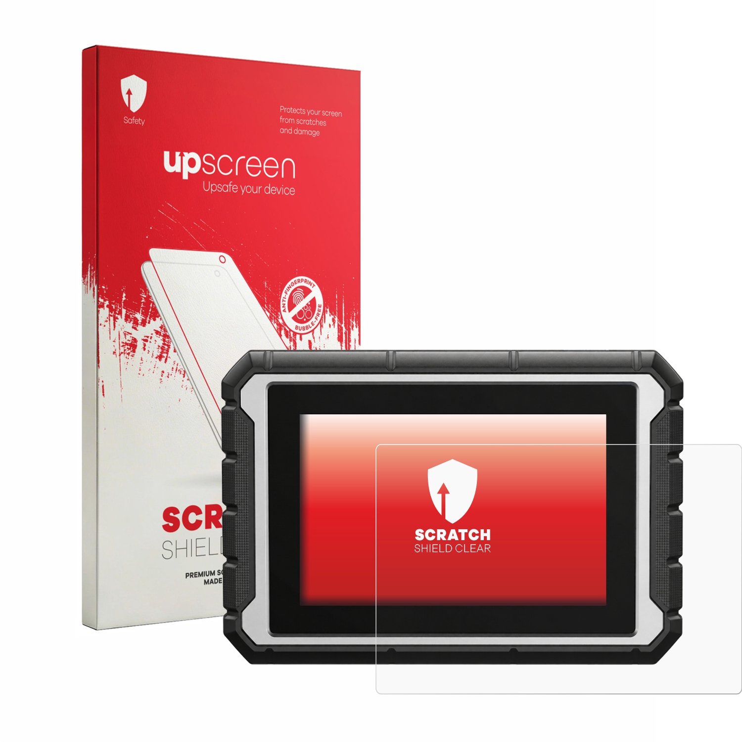 upscreen - Screenprotector voor Topdon ArtiDiag 900 BT - Folie Beschermfolie transparant