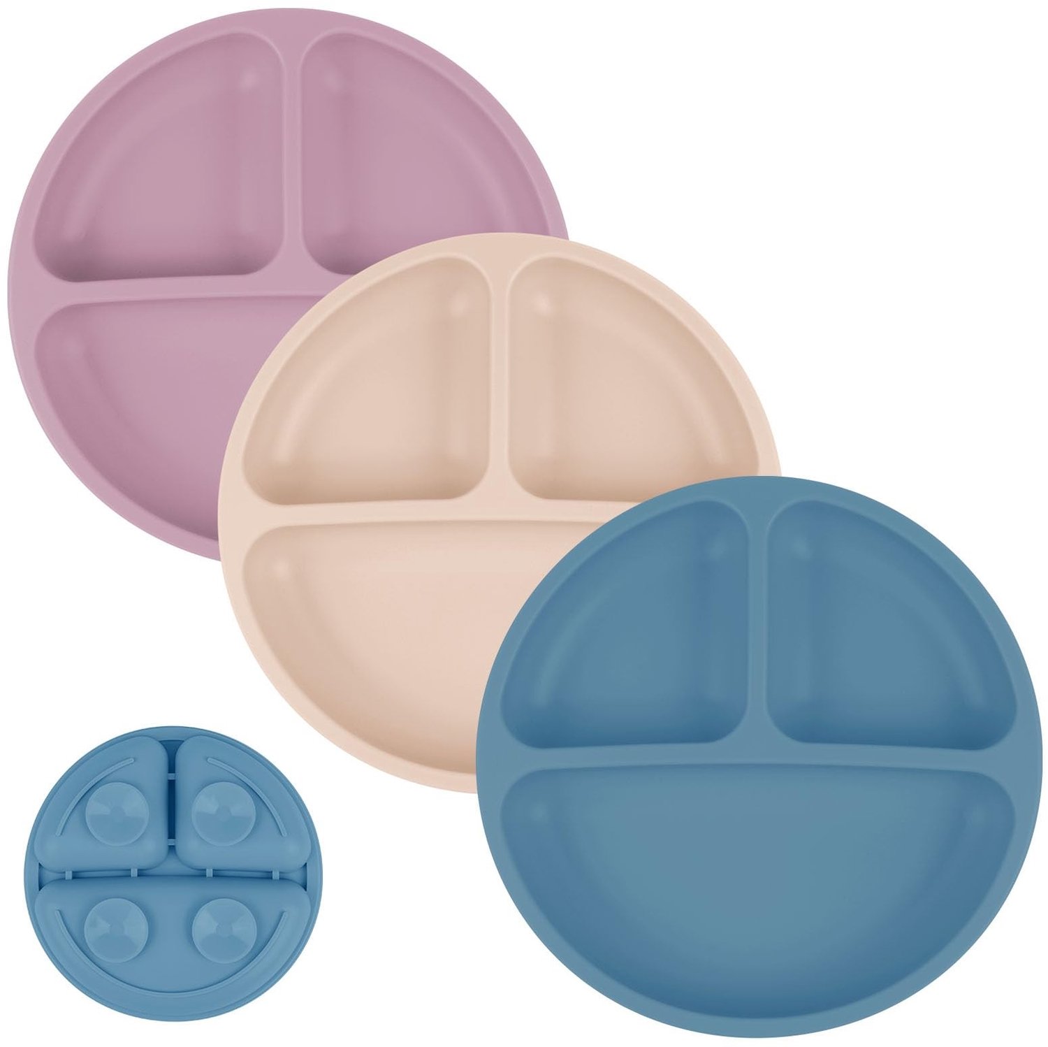 Siliconen Baby Eetset met Antislip Bord en Bestek