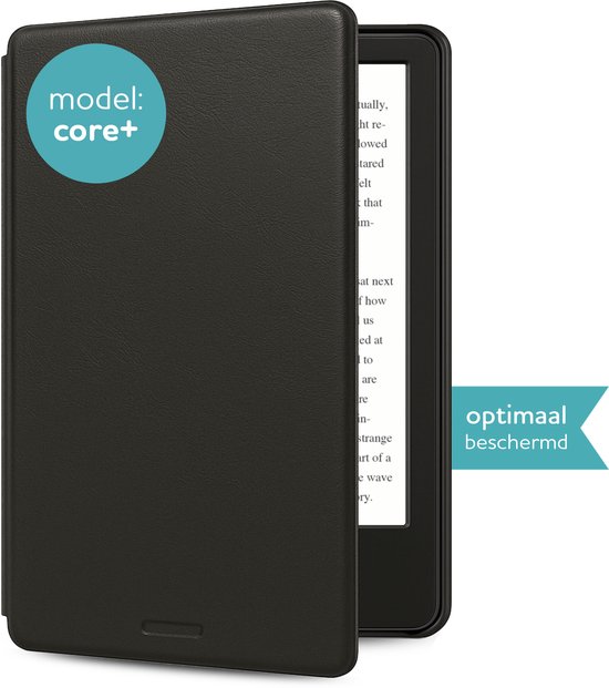 MyStories E-reader Core+ Hoesje - Geschikt voor model MyStories Core+ - Schermbescherming Beschermhoes - Zwart