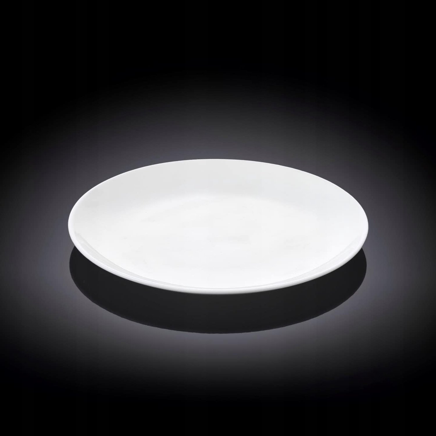 Wilmax Broodbord 15 cm van porselein, Wit WL-991011/A