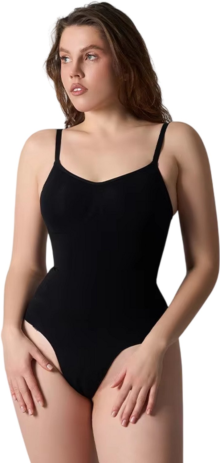 rimmo Naadloze Bodysuit Dames – Shapewear & Corrigerend Ondergoed – Buik Controle, Billen Lift & Taille Shaper – Elastische Body - Zwart