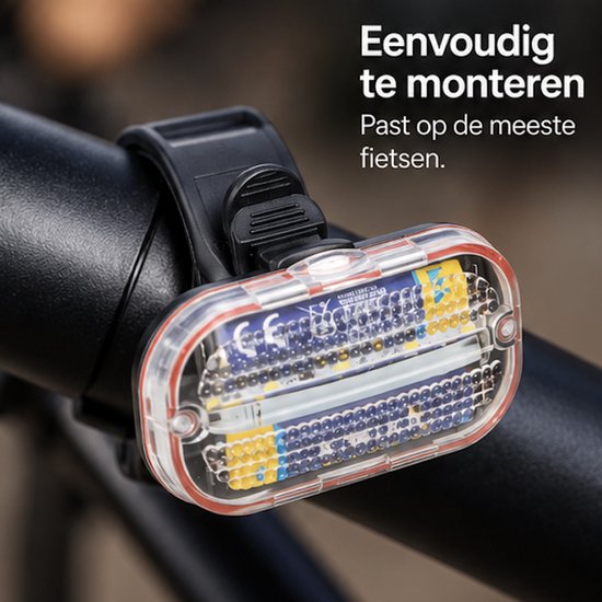 Voor en Achterlicht Set - Fietsverlichting - Achterlicht - LED Lamp — afbeelding 2