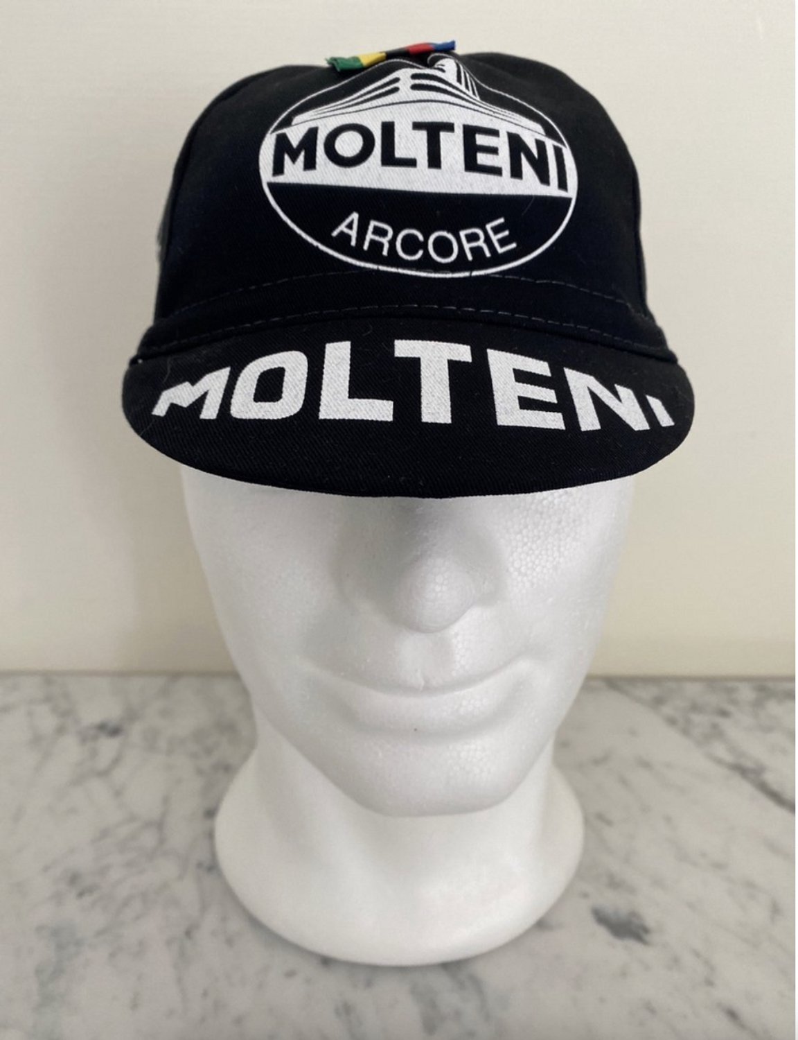 Koerspet / fietspet Molteni - Zwart