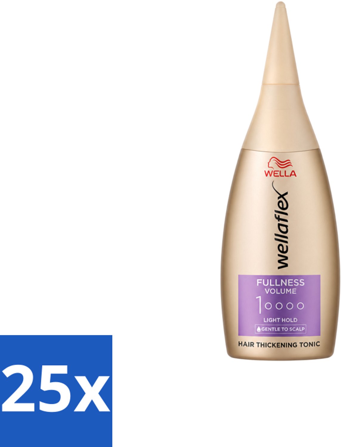 25 x Wella – Flex Fullness Volume – Haar Tonic – 100 ml - Voordeelverpakking - 25 stuks