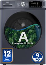 CHiQ CFL90-14586IM3XA - Lave-linge - 9 KG - Space Pro - 16 programmes - AI Smart - Lavage vapeur & Lavage rapide - Garantie moteur 12 ans - Classe énergétique A