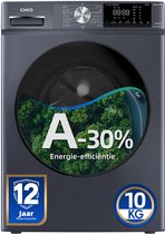 CHiQ CFL100-14586IM3XA - Lave-linge - 10 KG - Space Pro - 16 programmes - AI Smart - Lavage vapeur & Lavage rapide - Garantie moteur 12 ans - Classe énergétique A