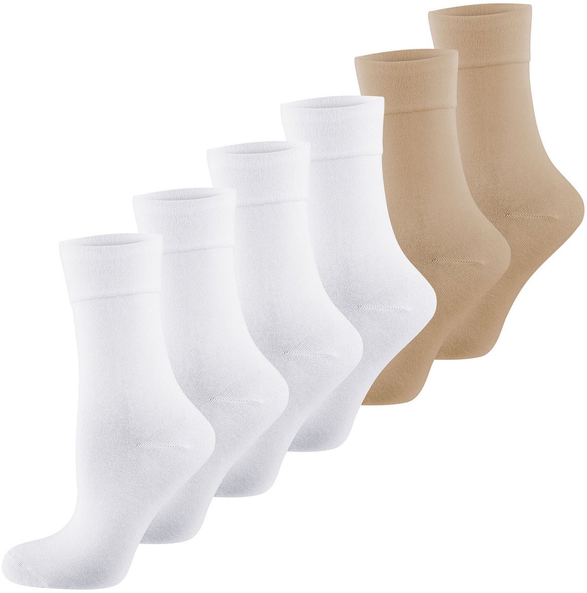 NUR DIE Basicsocken 98 Komfortbund