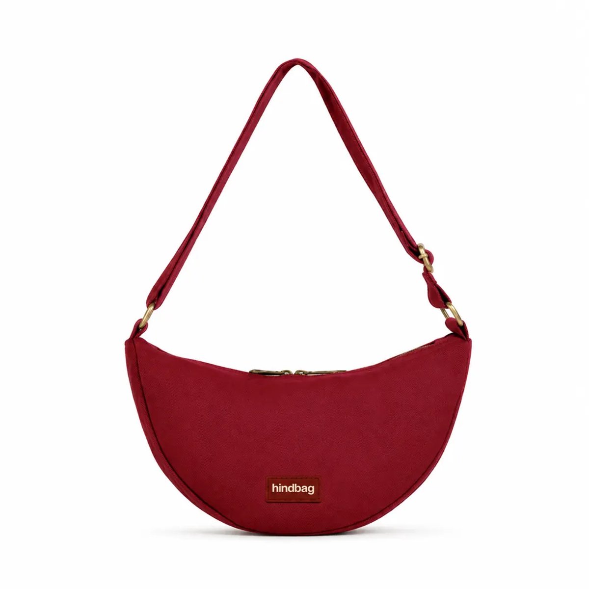 Hindbag heuptas Andrea bordeaux - biologisch katoen