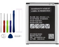 Vervangende accu compatibel met Galaxy Folder2 Folder 2 G1600 G1650 met Toolkit