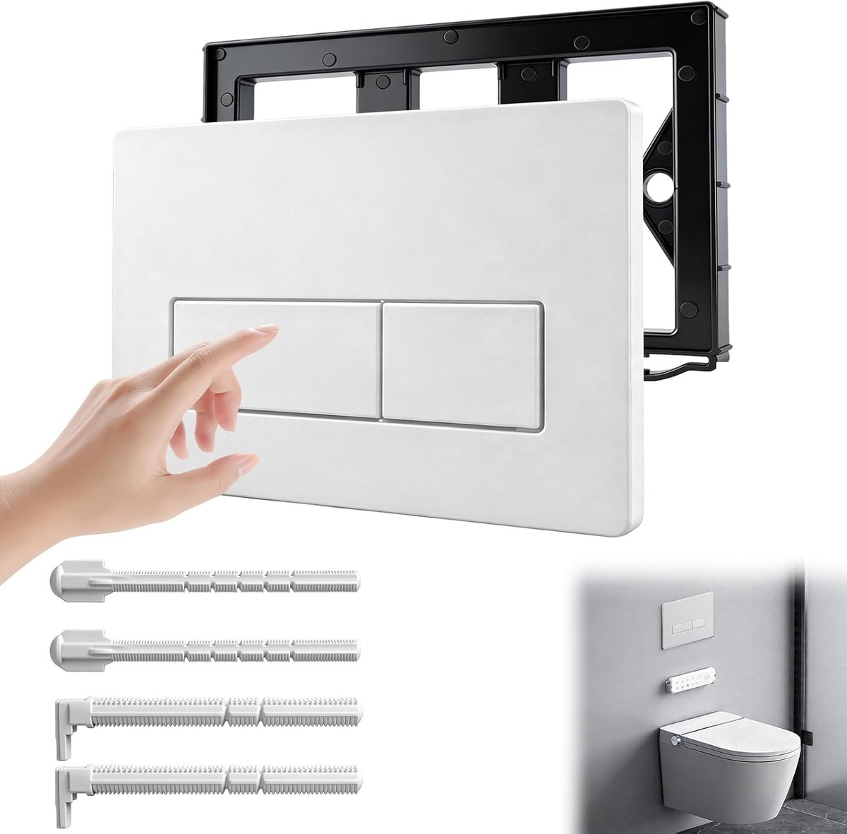 Toilet, compatibel met Geberit Sigma 01, 20, 30, 50, UP300, UP320