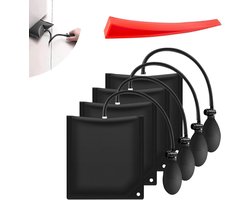 Luchtkussen, 4 stuks, luchtkussenlifter raammontage, belasting tot 200 kg, winbag voor deurraaminstallatie en autoreparatie, montagehulp