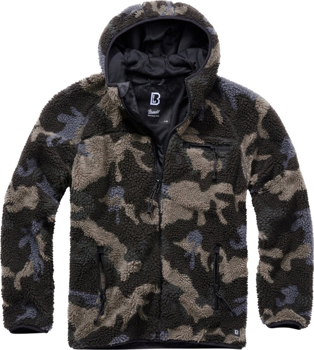 Brandit - Teddyfleece Worker Jacket - 4XL - Zwart