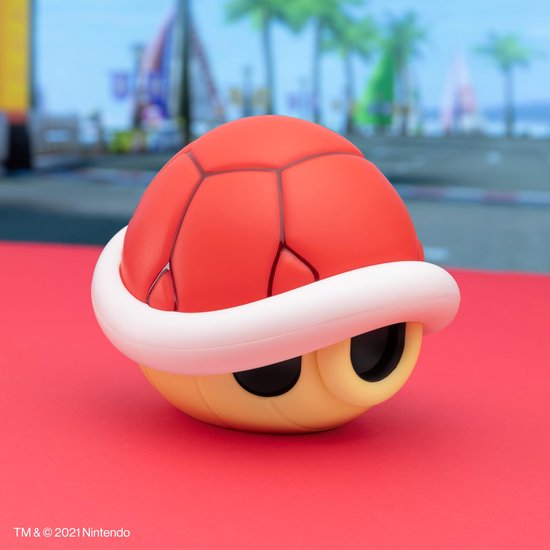 Paladone Super Mario - Red Shell Lamp met Geluid - Mario Kart van Paladone — afbeelding 2