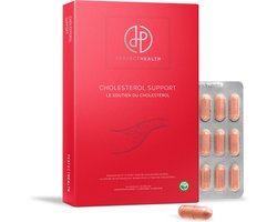 Perfect Health - Cholesterol Support - Rode Gist Rijst Capsules - Knoflook extract voor Cholesterol - Co-Enzym Q10 - 30 Stuks - Vitamine B1 voor Hart - Vegan