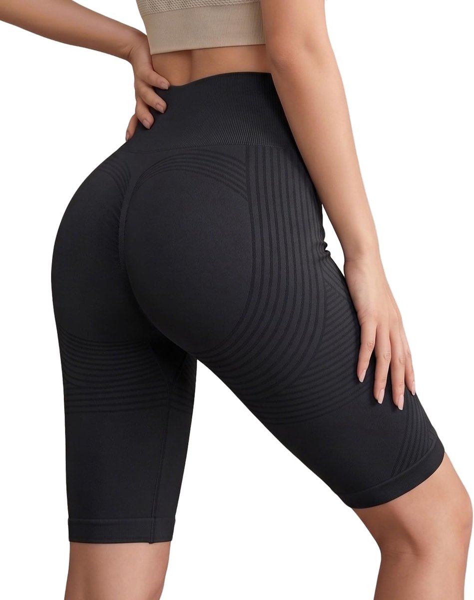 Leggings, Sportleggings Dames Lang Compression Billen Push Up, Hoge Taille Ondoorschijnend Yoga Pilates Broek