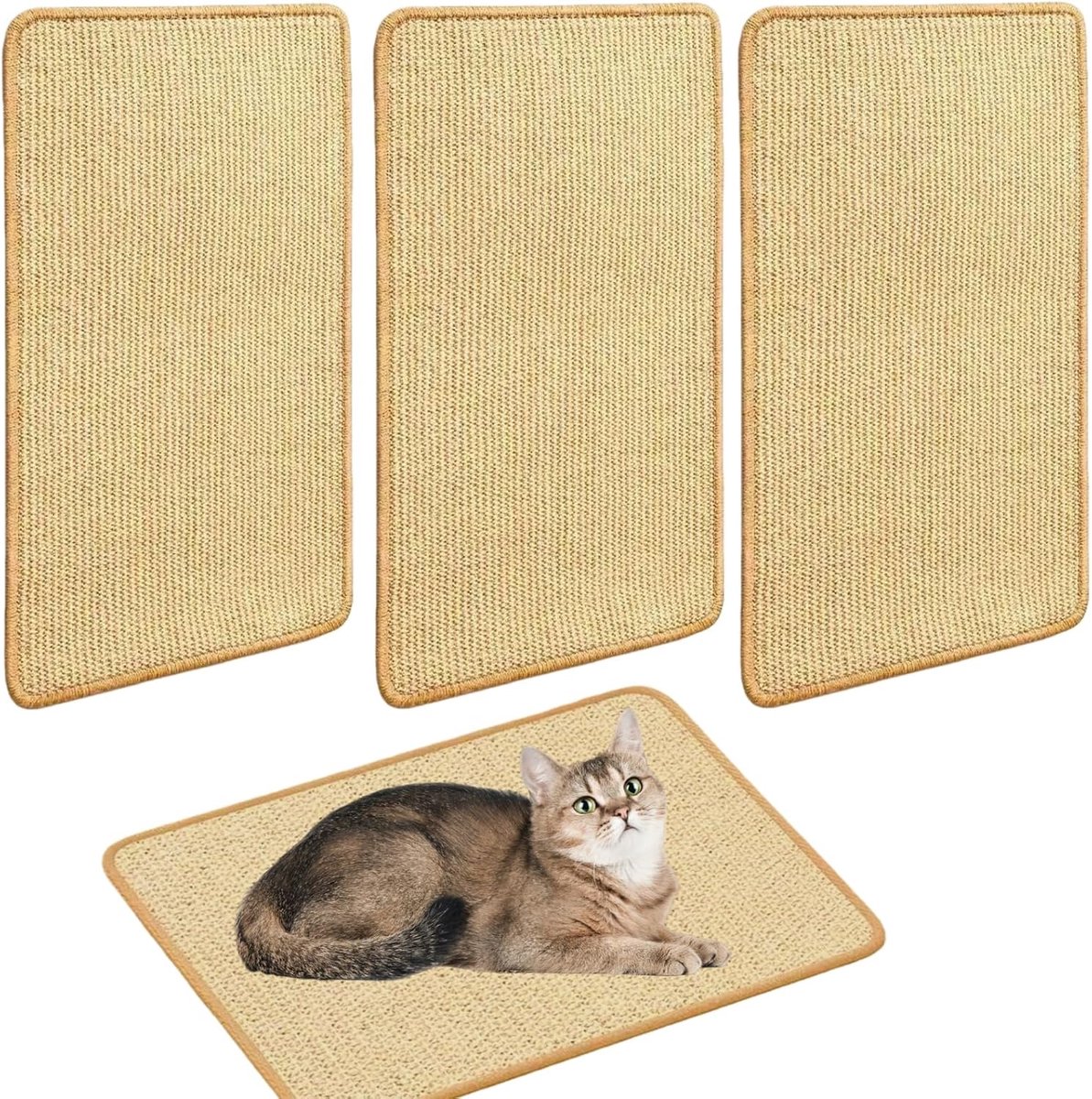 Krabpaal voor katten, krabpaal van natuurlijk sisal, krabpaal voor woonruimtes