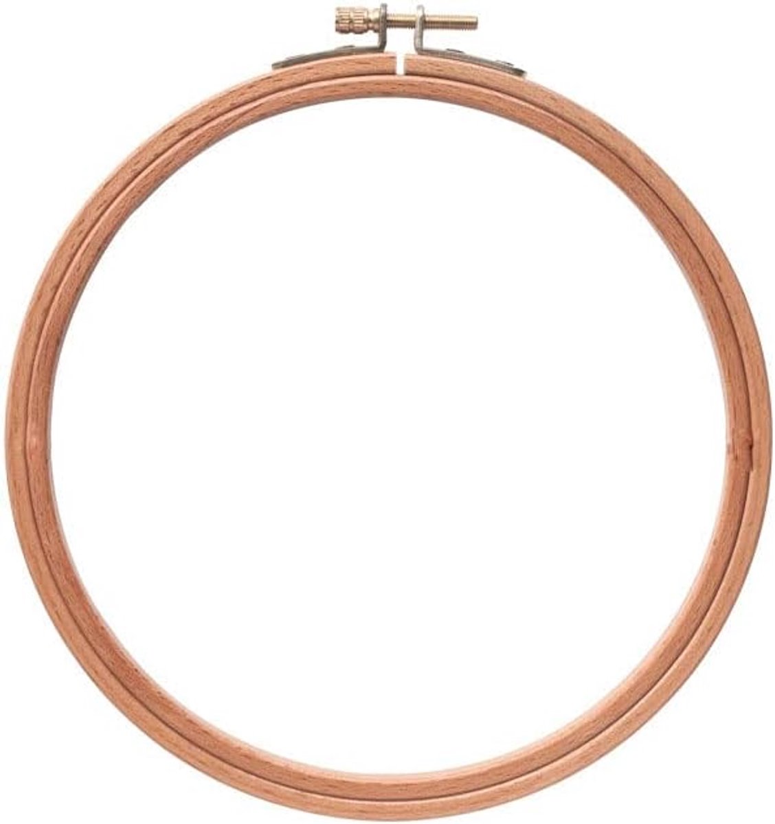 Borduurring 12,5 cm Beukenhouten Loop voor Borduurwerk of Kunstwerk Weergave Decoratie