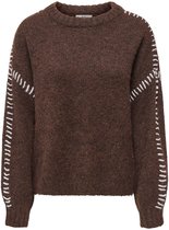 JDY - JDYZOEY LIFE L/S ON STITCH PULL KNT NOOS Dames Trui