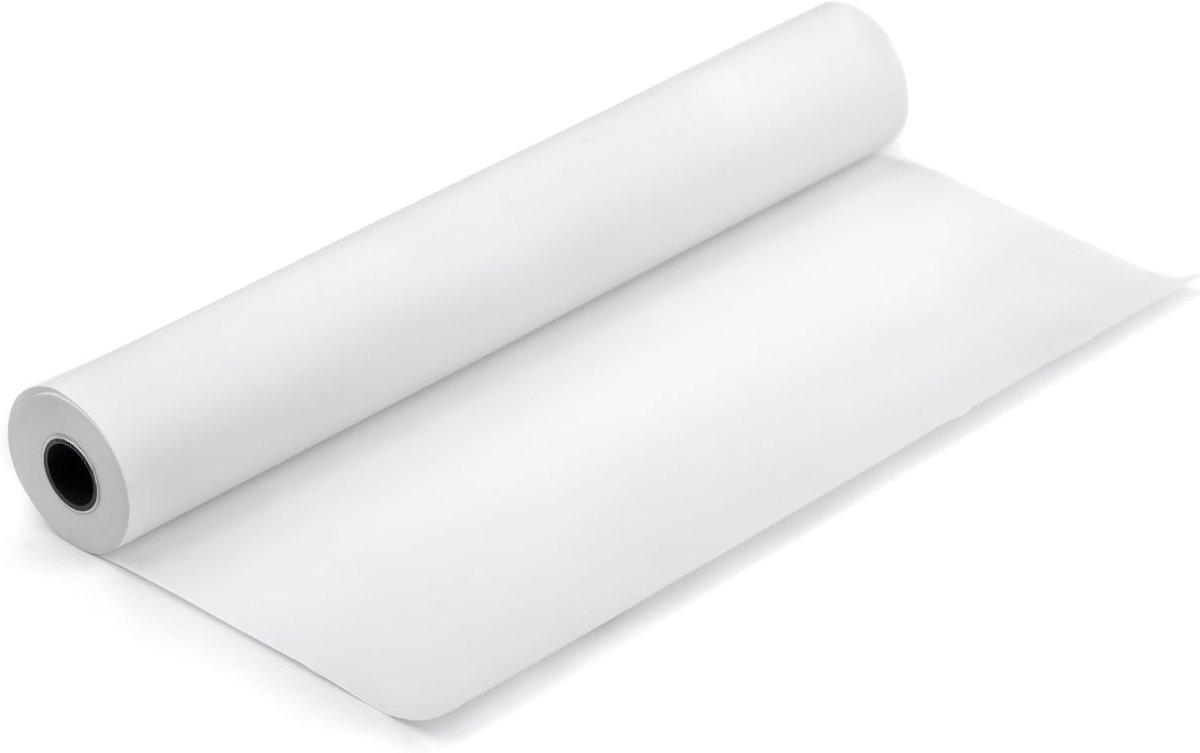 Papierrol (40 cm x 20 m) voor tekenen en schilderen: veelzijdig en robuust, ideaal voor tekenen en knutselen