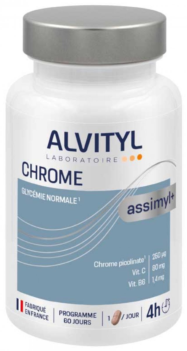 Alvityl Assimyl+ Chroom 60 Tabletten