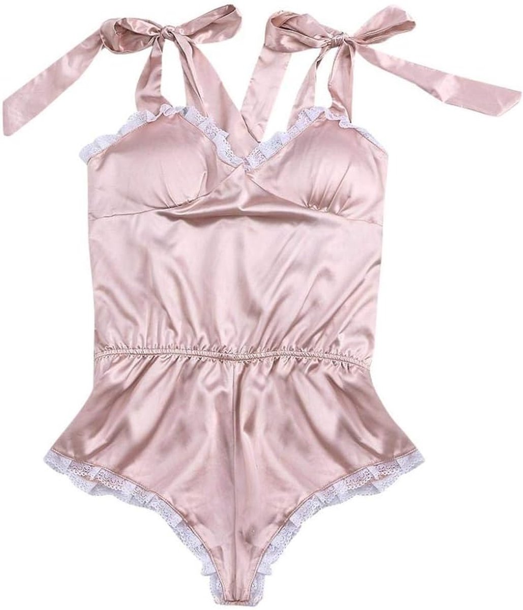 Sets met nachtmode & ochtendjas Sexy Nachtkleding Vrouwen Erotische Lingerie Verleiding Ondergoed Sex Kostuum Porno Backless Naadloos