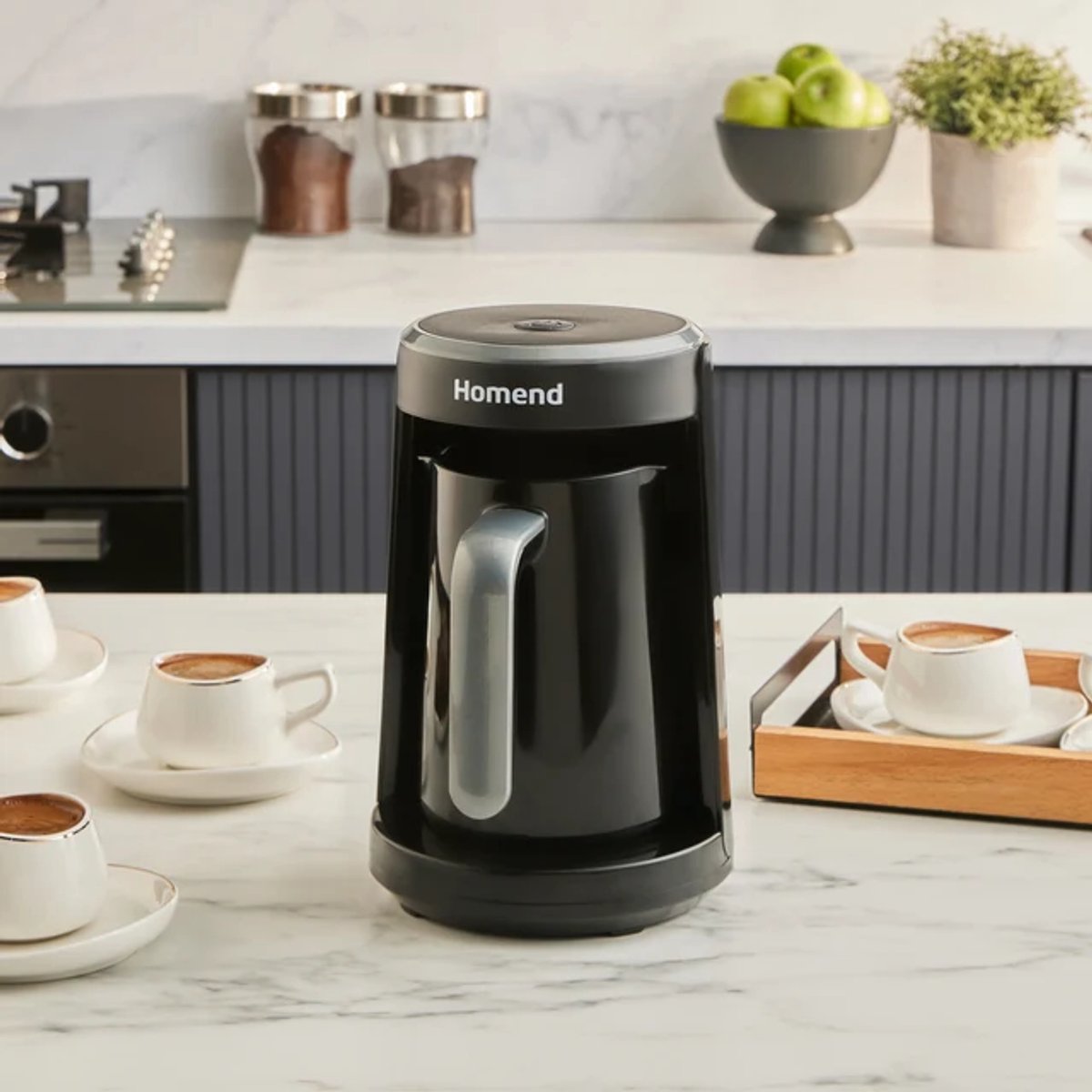 Homend Pottoman 1818 - Turkse Koffiemachine – 300 ml – Tot 5 Kopjes – 480W – Automatische Temperatuurregeling