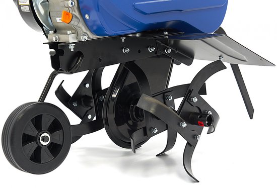 HBM 6.5 PK Grondfrees, Ploeg met 196cc benzine motor van Merkloos	 — afbeelding 3
